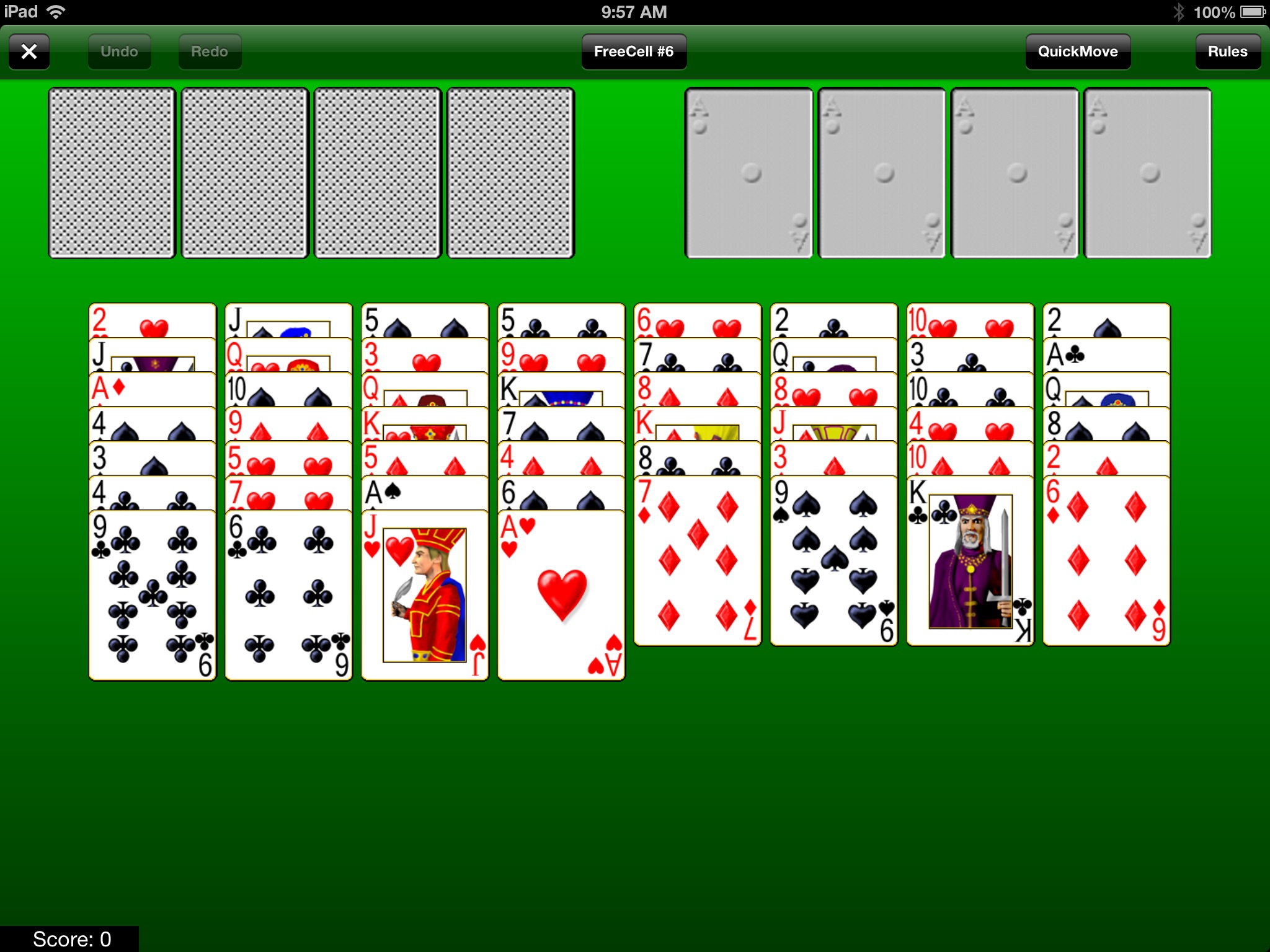 Goodsol FreeCell Plus screenshot 2