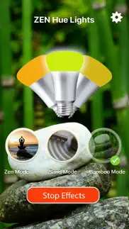 zen for philips hue meditation iphone screenshot 4