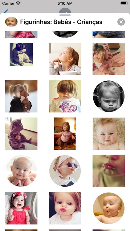 Stickers:  Babies  Children