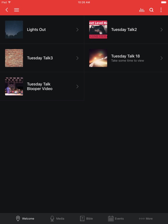 Walk By Faith Ministries iPad screenshot 2 - Lifestyle app