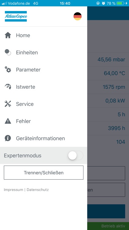 Atlas Copco VSD+ screenshot-5