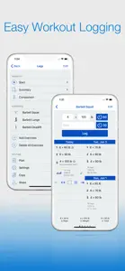 Gym Log+ screenshot #2 for iPhone