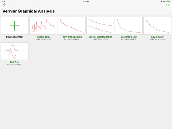 Vernier Graphical Analysis GW iPad app afbeelding 4