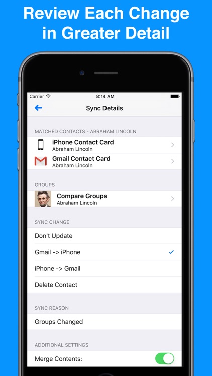 Contacts Sync Pro