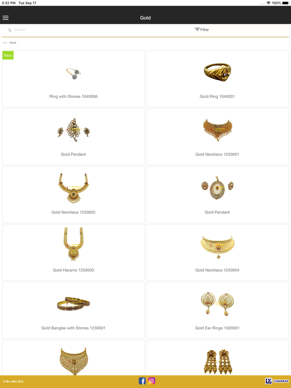 Sumangali Jewellers iPad screenshot
