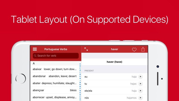 Portuguese Verb Conjugator Pro screenshot-6