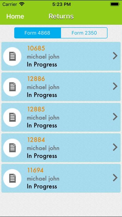 Screenshot #2 pour Extension Tax 4868