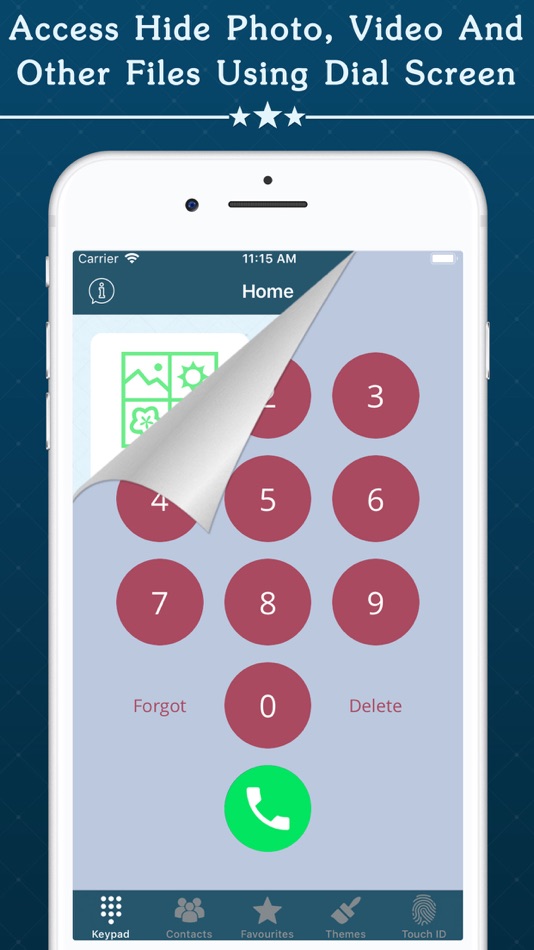 #2. Dialer Lock - Hide Photo Video (iOS) 由: Jaydeep Dhameliya