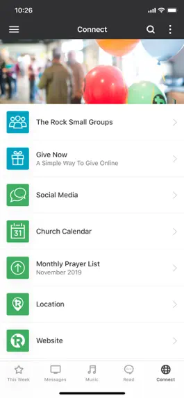 Game screenshot The Rock Church App hack