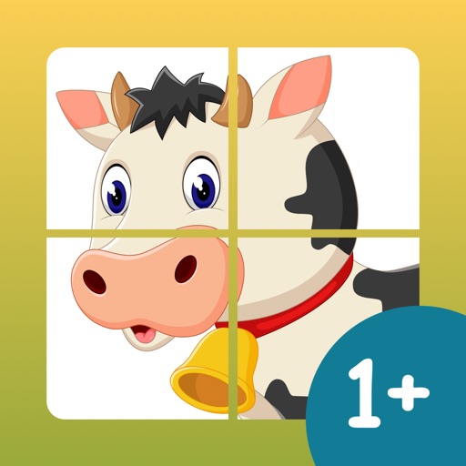 Mini Farm Puzzles. For kids 1+ iOS App