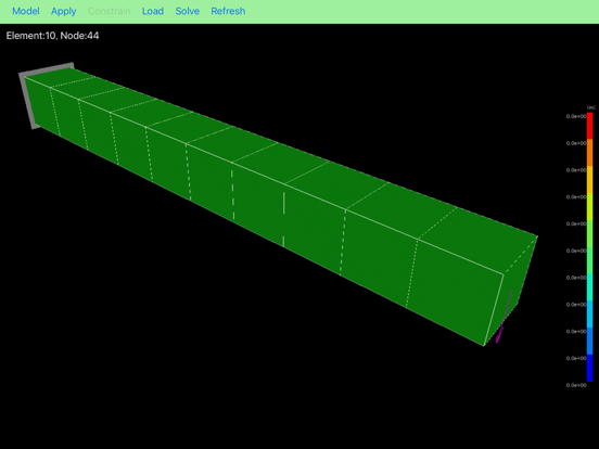 Screenshot #5 pour FEM BLOCKi - 3D Finite Element