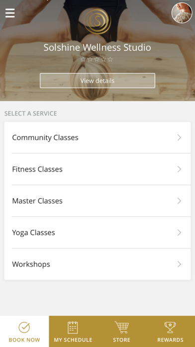 Solshine Wellness Studio iPhone screenshot 1 - Health & Fitness app