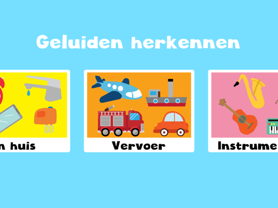 Geluiden herkennen iPad app afbeelding 2