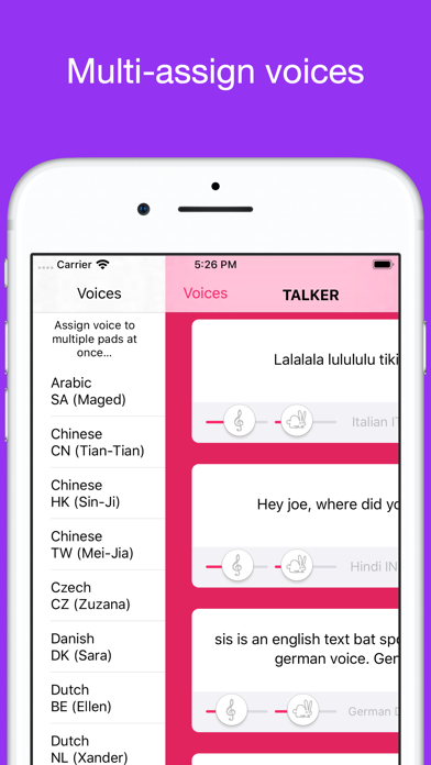 Talker - Text to Speech screenshot 4