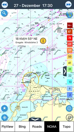 Screenshot von Wind Vorhersage Für Windgurus auf dem iPhone 4