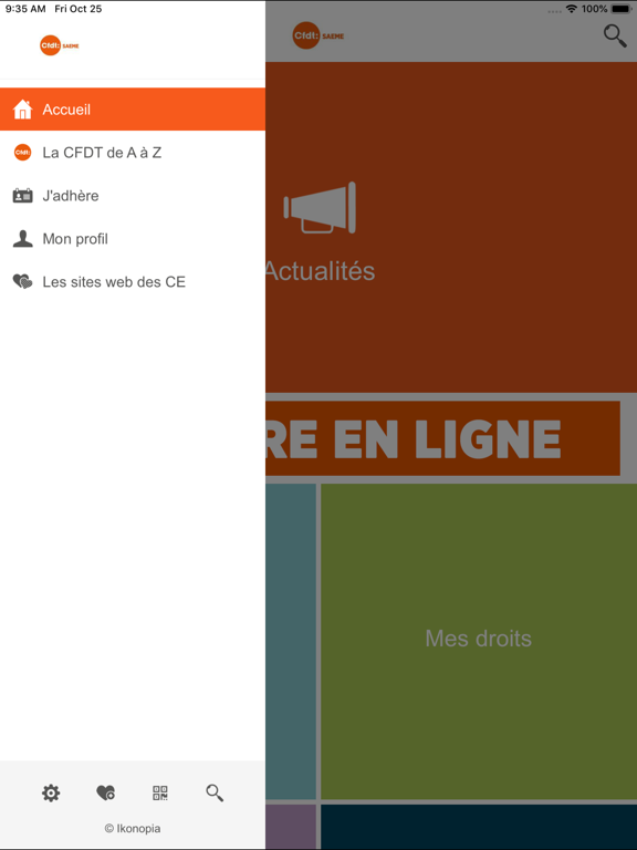 Screenshot #5 pour CFDT SAEME