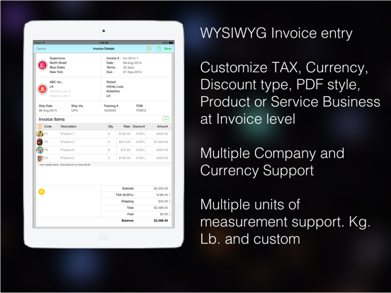 Screenshot #6 pour Invoice Tracker Sales Email