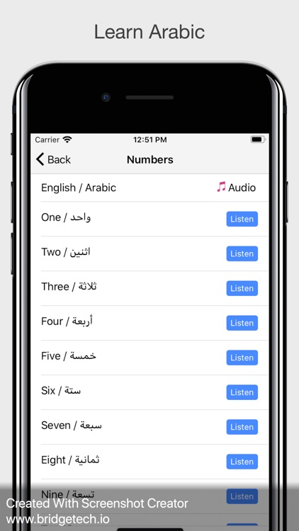 Learn Arabic language ! screenshot-3