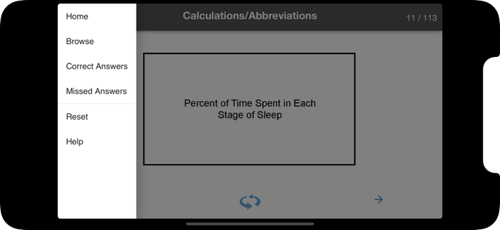 Sleep Technology Flash Cards