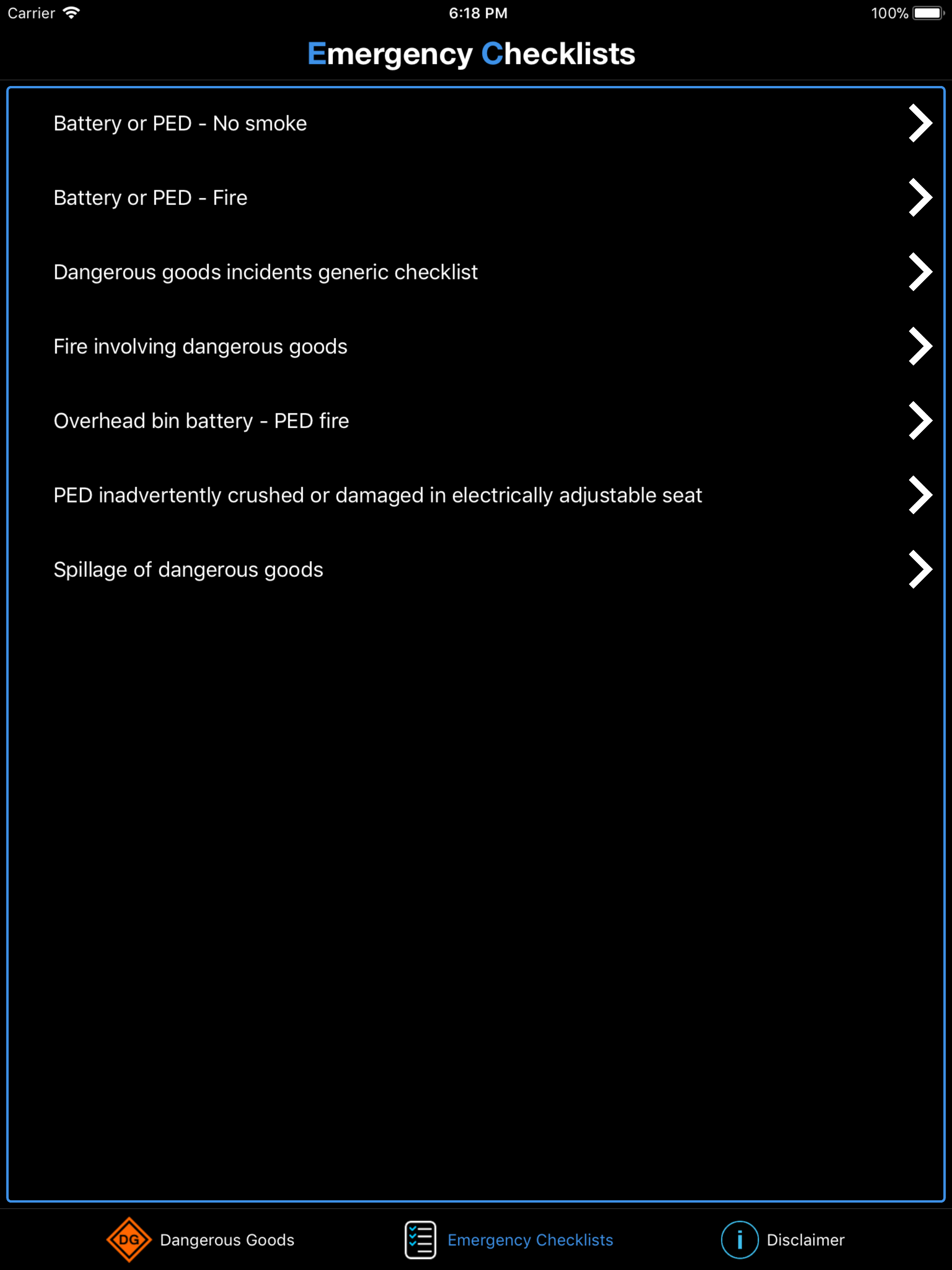 Pilot Dangerous Goods screenshot 10