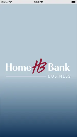 Home Bank Business Mobile screenshot 1