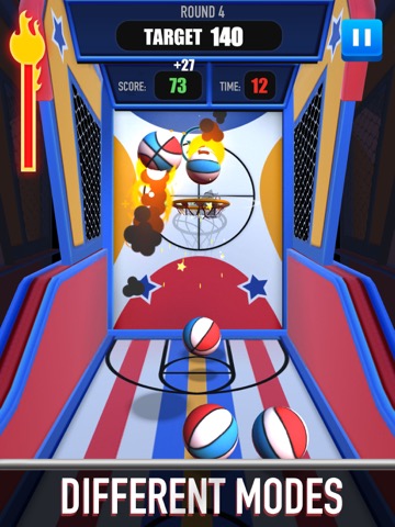 Score King-Basketball Games 3Dのおすすめ画像2