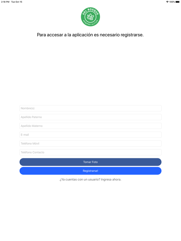 Axit - Colegio del Bosque iPad screenshot 2 - Social Networking app