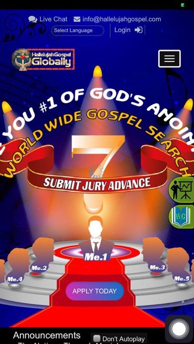 Screenshot #3 pour Hallelujah Gospel Globally