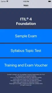 itil® 4 foundation exam prep iphone screenshot 1