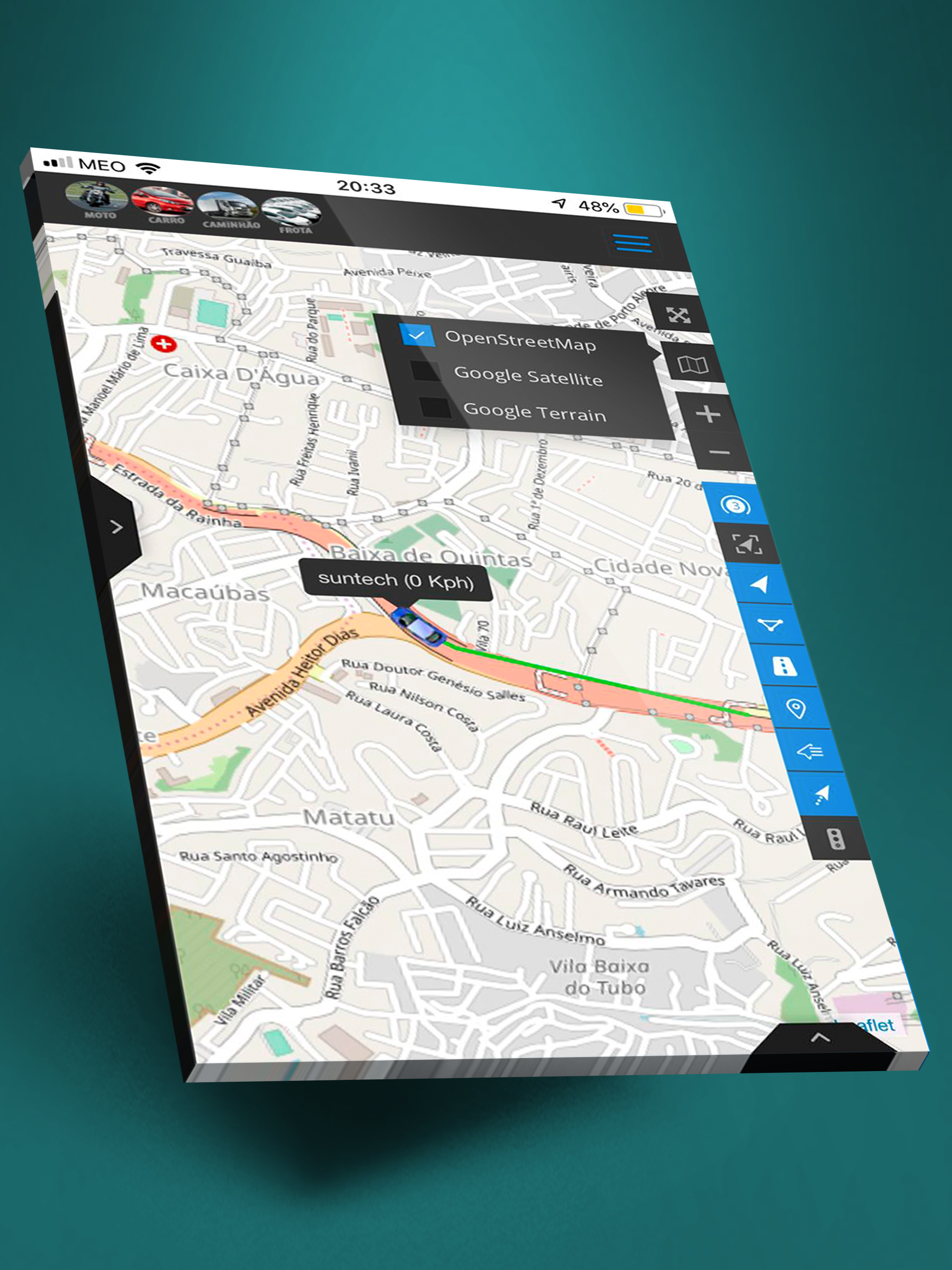 Meu acesso mapa tracker screenshot 10