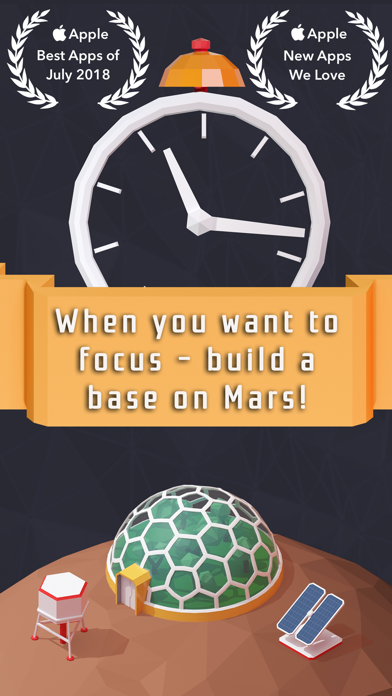 Screenshot #1 pour Mars Craft Concentrer horloge
