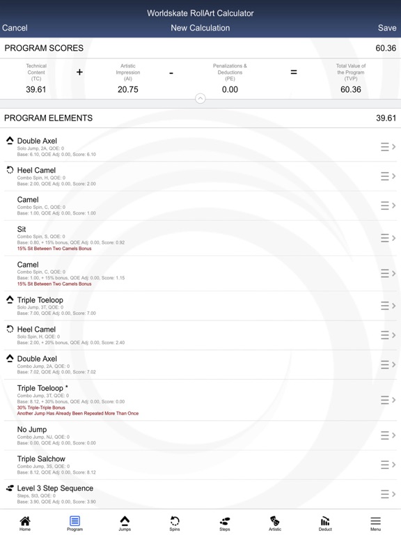 Screenshot #6 pour RollArt Calculator
