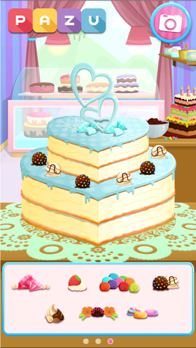 幼児向けのケーキ作りゲーム  Cake Makerのおすすめ画像4