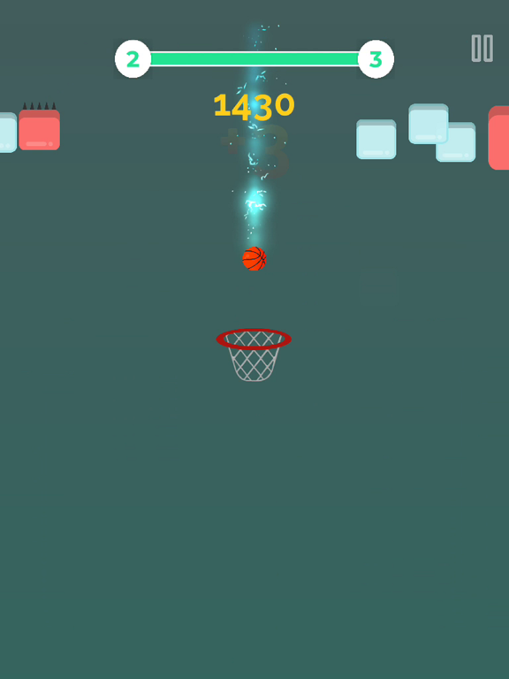 Dunk Jump 2.0: A Dunk Game iPad screenshot