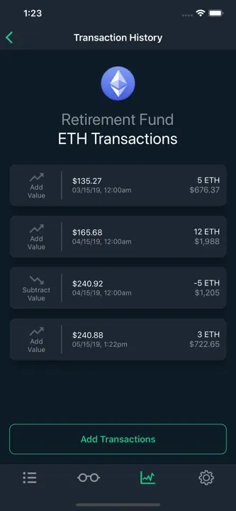 CoinCap: Screenshot 3 von 5