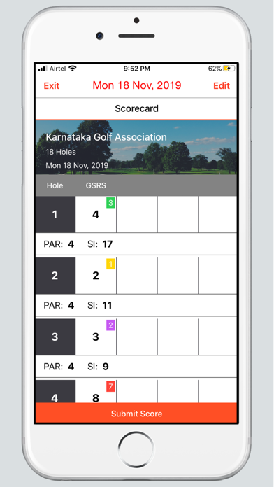 KGA Golf Screenshot