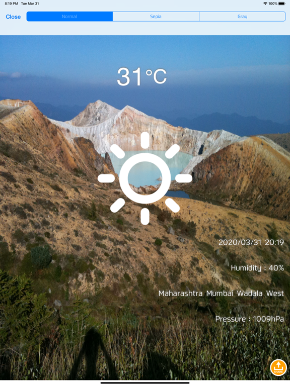 Screenshot #5 pour Transparent Thermometer