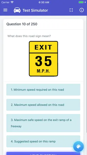 Kansas DMV Permit Test screenshot 4