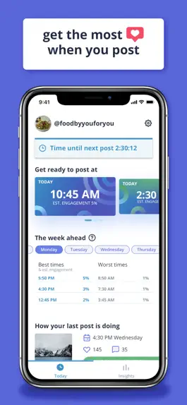 Game screenshot WhenToPost: Best Times to Post mod apk