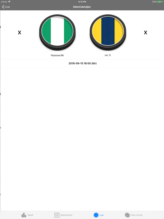 Hockeykoll iPad screenshot 4 - Sports app