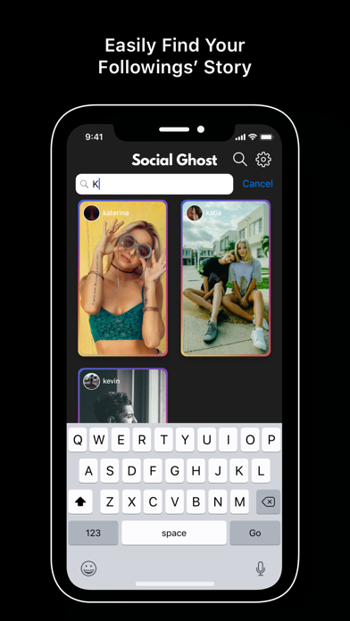 Social Ghost : Analyze Profile Screenshot
