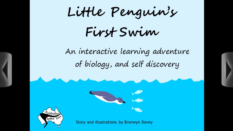 Little Penguin's First Swim