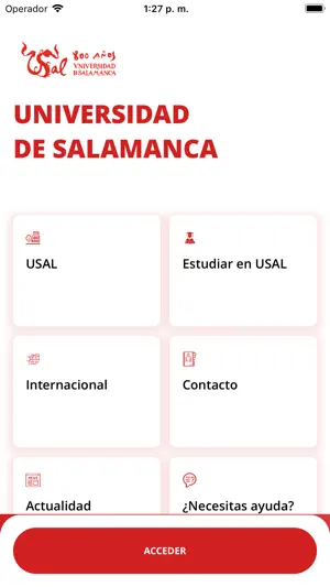 USAL App Universidad Salamanca screenshot 1