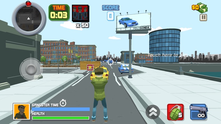 Gangster Crime Auto Polygon screenshot-3