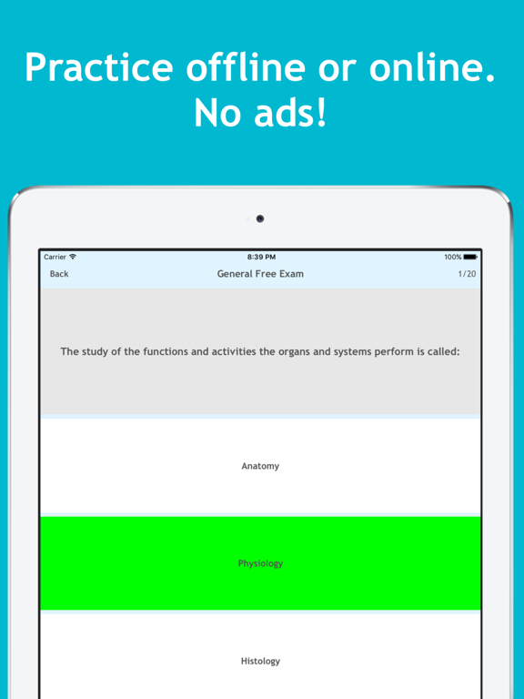 Hairstylist Exam Center iPad screenshot 5 - Education app