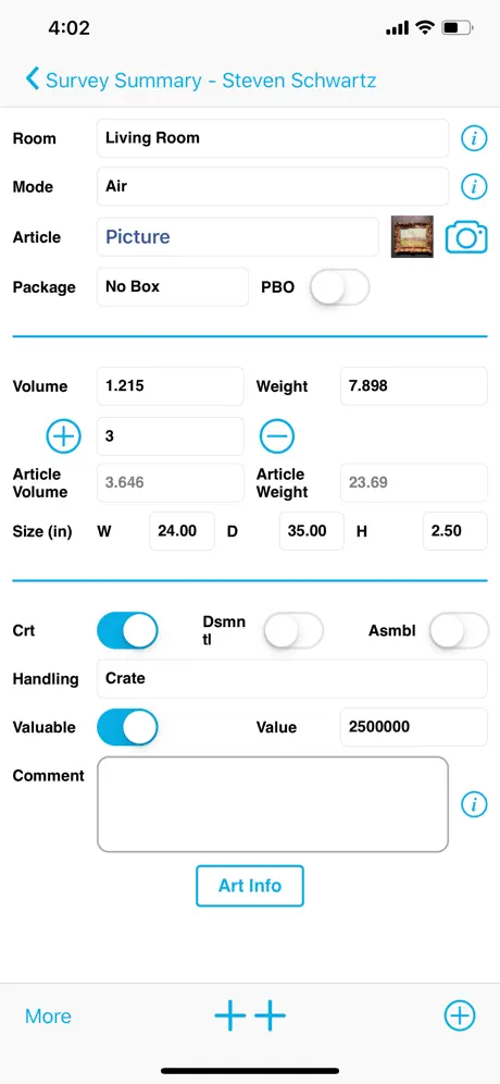 Voxme Estimator