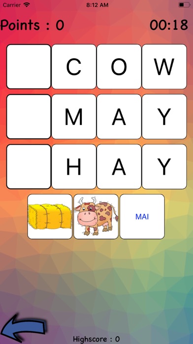 Match words and pictures Screenshot