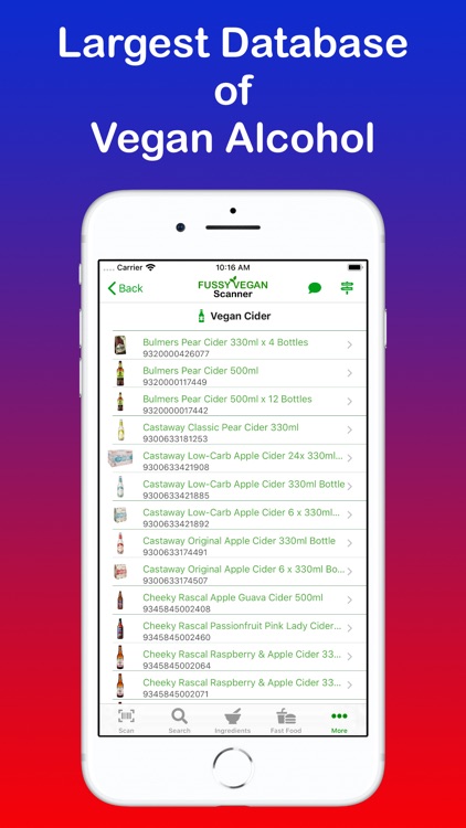 Fussy Vegan Scanner screenshot-4
