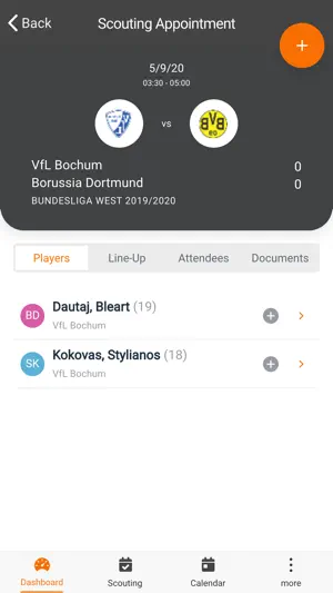 SoccerLAB Scout screenshot 2
