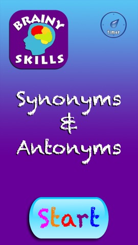 Brainy Skills Synonym Antonymのおすすめ画像1